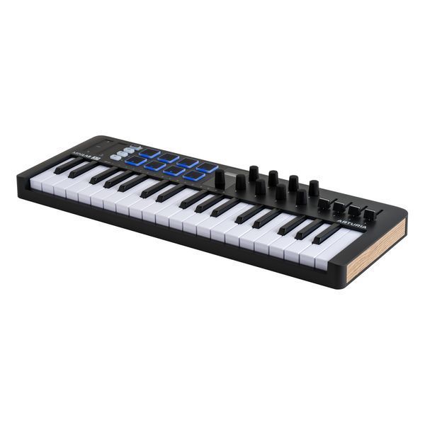 MIDI-клавіатура Arturia MiniLab 37 (Black) + Arturia Analog Lab V 26-06-01-03 фото