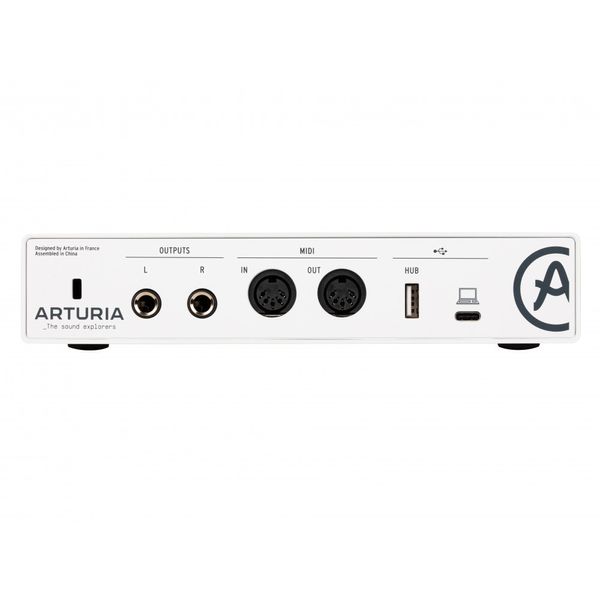 Аудіоінтерфейс Arturia MiniFuse 2 (White) 32-3-9-10 фото