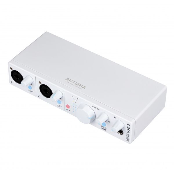 Аудіоінтерфейс Arturia MiniFuse 2 (White) 32-3-9-10 фото