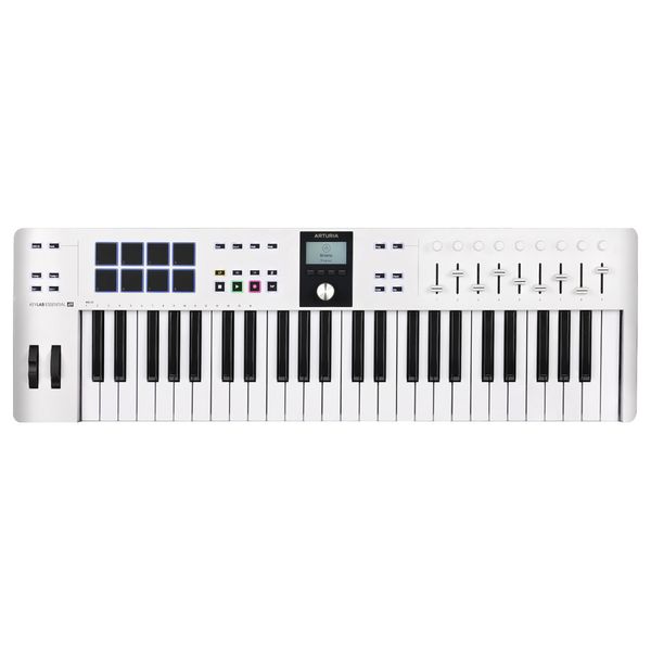 MIDI-клавіатура Arturia KeyLab Essential 49 mk3 (White) + Arturia Pigments 23-05-22-01 фото