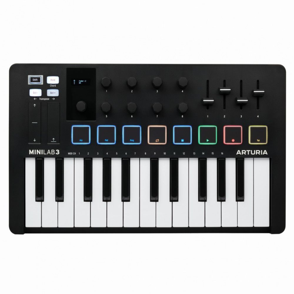 Купити MIDI-клавіатура Arturia MiniLab 3 Black Edition 23-11-03-02