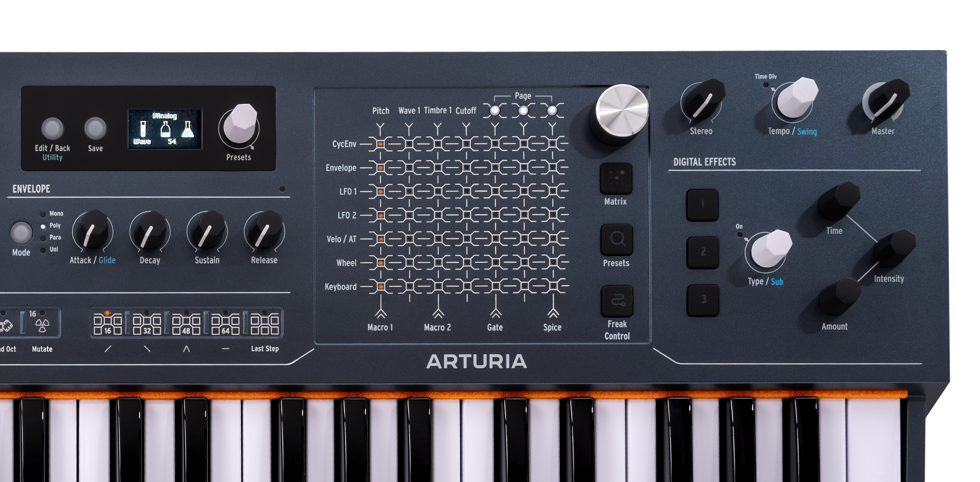 Arturia MiniFreak 49 | Матриця XYZ