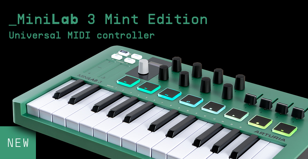 Представляємо MiniLab 3 Mint Edition